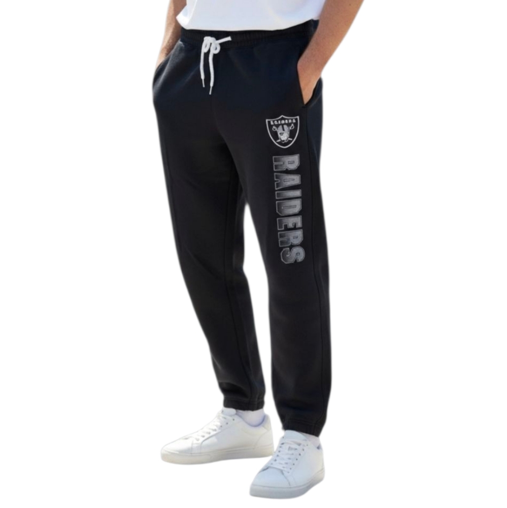 Raiders NFL Team Apparel Black Joggers Men's Small